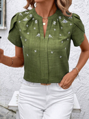 Blusa com bordado
