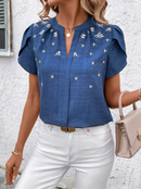 Blusa com bordado