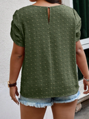 Blusa manga retrô