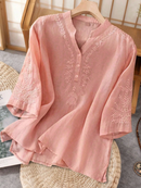 Camisa com bordado