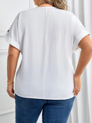 Blusa decote em V