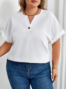 Blusa decote em V