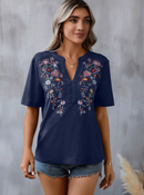Blusa com bordado