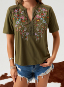 Blusa com bordado