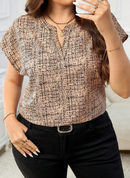 Blusa decote em V