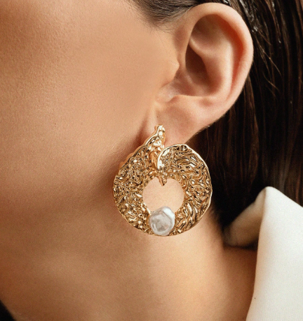 Argola Feminina Luxo
