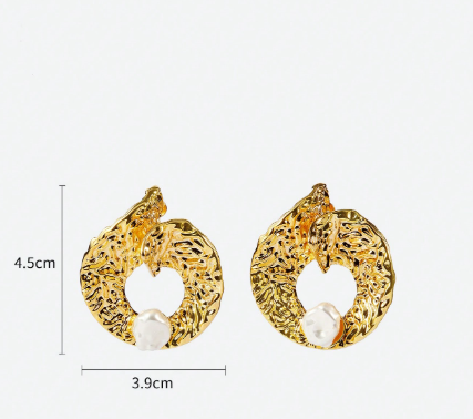 Argola Feminina Luxo
