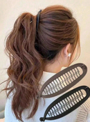 Kit 2 grampos elegante de cabelo