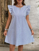 Vestido listrado
