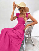 Vestido com lastex