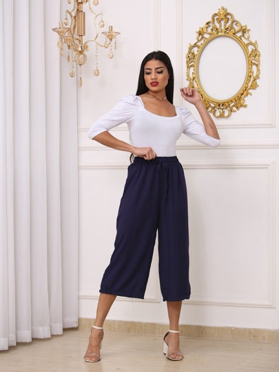 Calça pantacourt