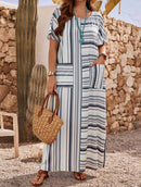 Vestido listrado