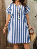 Vestido listrado