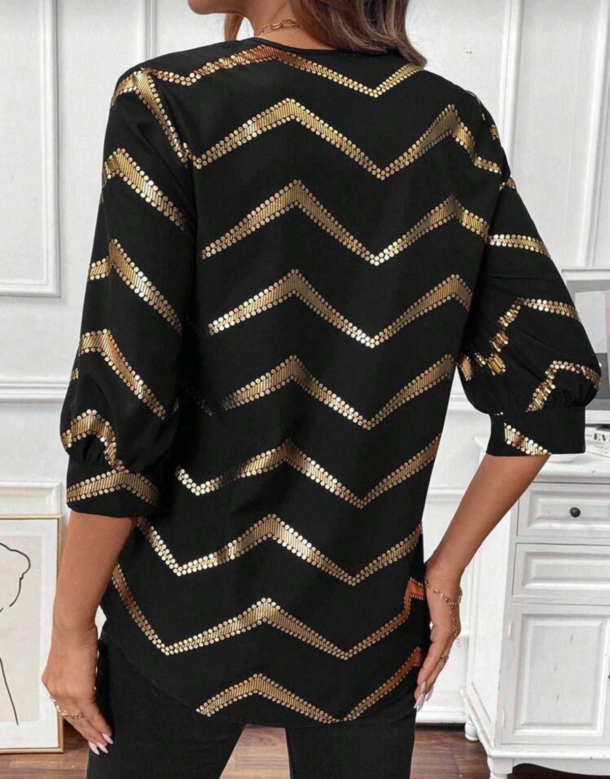 Blusa detalhada