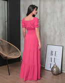 Vestido com Lastex