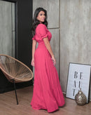 Vestido com Lastex