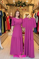 Vestido com Lastex