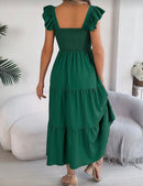 Vestido com babados