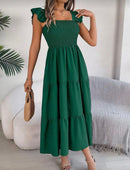 Vestido com babados