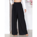 Calca Pantalona com Prega