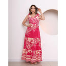Vestido Longo Florido