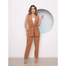 Conjunto Calca e Colete Alfaiataria