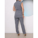 Conjunto Calca e Colete Alfaiataria