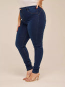 Calca Jeans Azul Escuro