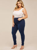 Calca Jeans Azul Escuro