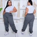 Calca Jogger Moletom Plus