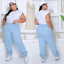 Calca Jogger Moletom Plus