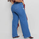 Calça jeans flare